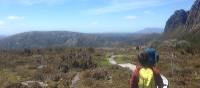 A family walking in the Cradle Mountain National Park | Ashton Sayer