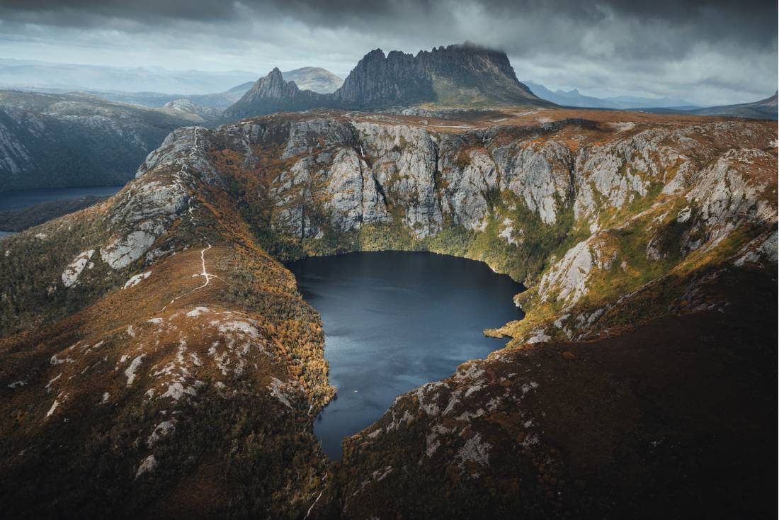 Watch the landscape change colours when you trek the Overland Track in autumn |  <i>Jason Charles Hill</i>