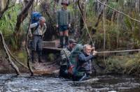 Expect river crossings when trekking Tasmania's South Coast Track |  <i>John Dalton</i>
