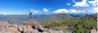 Looking across the Du Cane Range from the summit of the Acropolis |  <i>Chris Buykx</i>