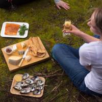 Picnic lunch on Bruny Island Walk
