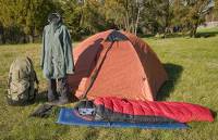 Includes backpack, waterproof jacket, overpants, gaiters, tent, sleeping bag, mat and innersheet |  <i>Aran Price</i>