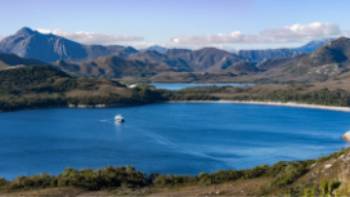 Expedition Vessel Odalisque in Spain Bay, Port Davey