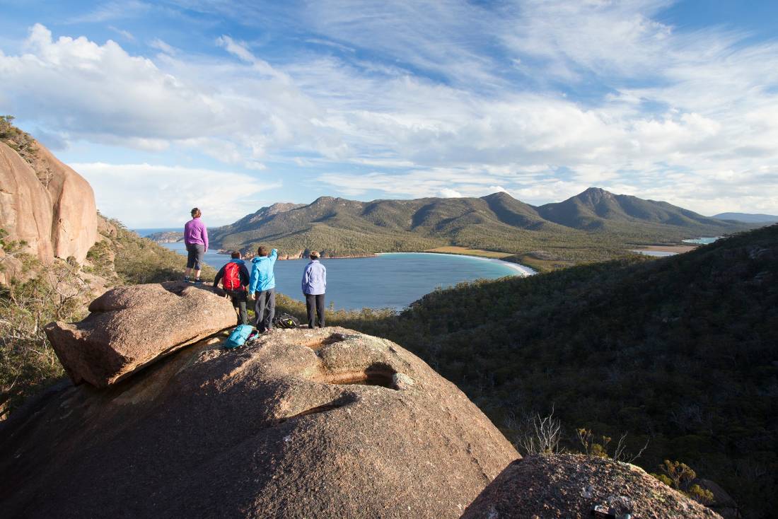 Just another glorious day on the Freycinet Experience Walk