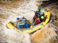 Guides rafting wilder waters on the Franklin River |  <i>Glenn Walker</i>