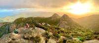 A golden sunrise from granite massif summit of Mt Strzelecki (756m) | Michael Buggy