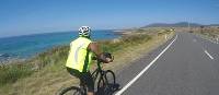 Cycling towards Bicheno on the East Coast of Tasmania | Brad Atwal