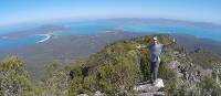 Happy trekker on top of Mt Maria | Brad Atwal