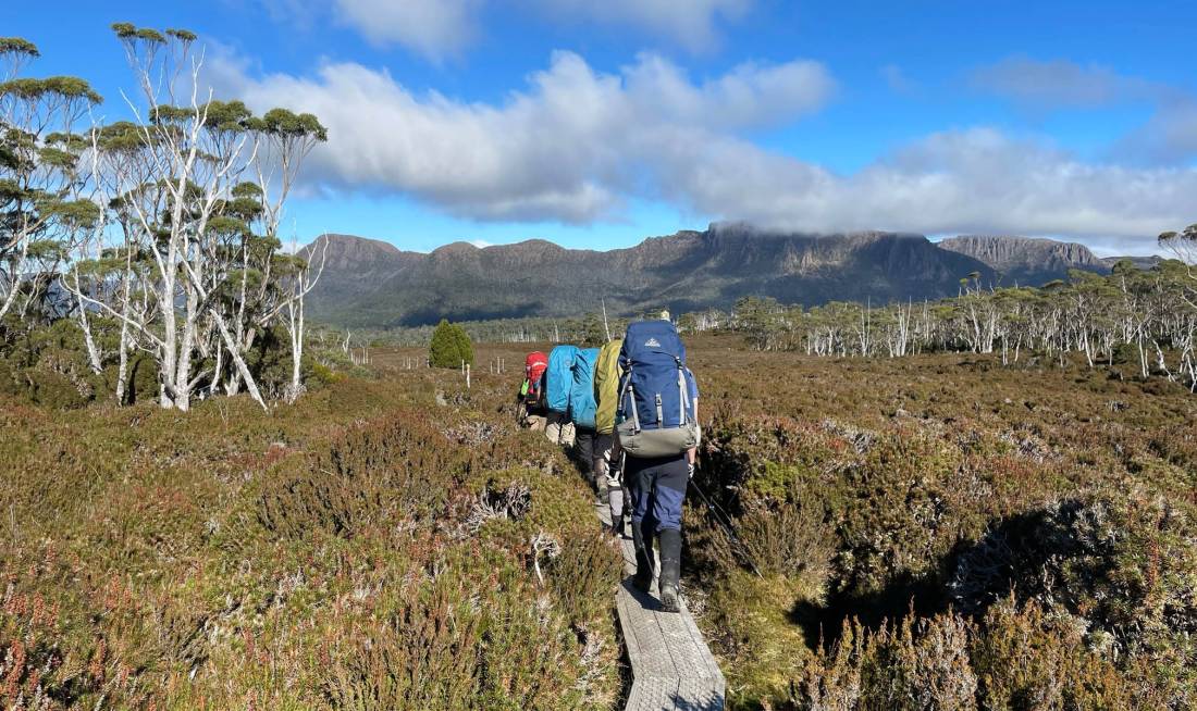 Hiking through Pinestone Valley towards Kia Ora Hut |  <i>Brad Atwal</i>