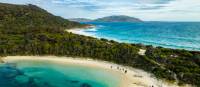 Explore Flinders Island's pristine and empty beaches on foot | Lachlan Gardiner