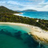 Explore Flinders Island's pristine and empty beaches on foot | Lachlan Gardiner