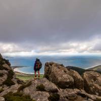 Hiking on Mt Strzelecki | Lachlan Gardiner