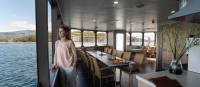 Our spacious Dining Room & Bar on expedition vessel Odalisque III