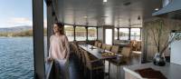 Our spacious Dining Room & Bar on expedition vessel Odalisque III