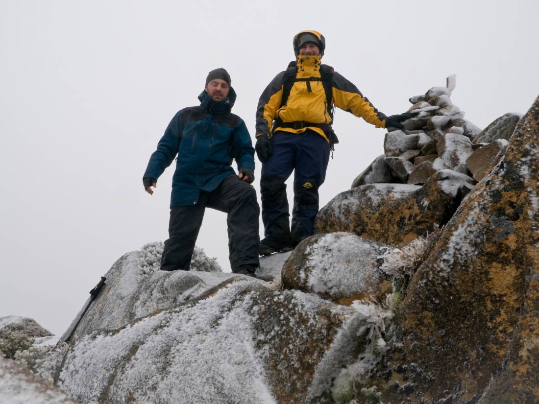 Winter Trekking in the Walls of Jerusalem becomes a very alpine experience |  <i>Chris Buykx</i>