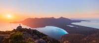 Vibrant sunrise at Wineglass Bay | Daniel Tran