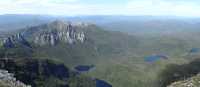 The stunning panoramic view from Frenchmans Cap | Tourism Tasmania & Nicholas Tomlin