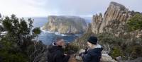 Working hard for those epic lunch views | Tasmanian Walking Company