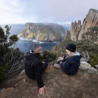 Working hard for those epic lunch views | Tasmanian Walking Company