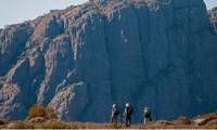 Trekkers in the Walls of Jerusalem National Park walking towards Mt Jerusalem |  <i>Don Fuchs</i>