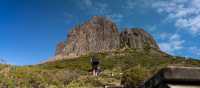 Hiking up the stairs towards Dolerite Peak in Walls of Jerusalem National Park | Benny Plunkett