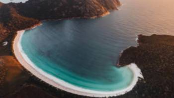 Wineglass Bay Aerial