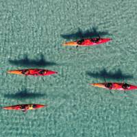 Kayaking in Wineglass Bay, Tasmania | David Sinclair