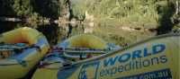 World Expeditions rafts on the Franklin River Tasmania | Ivan Edhouse