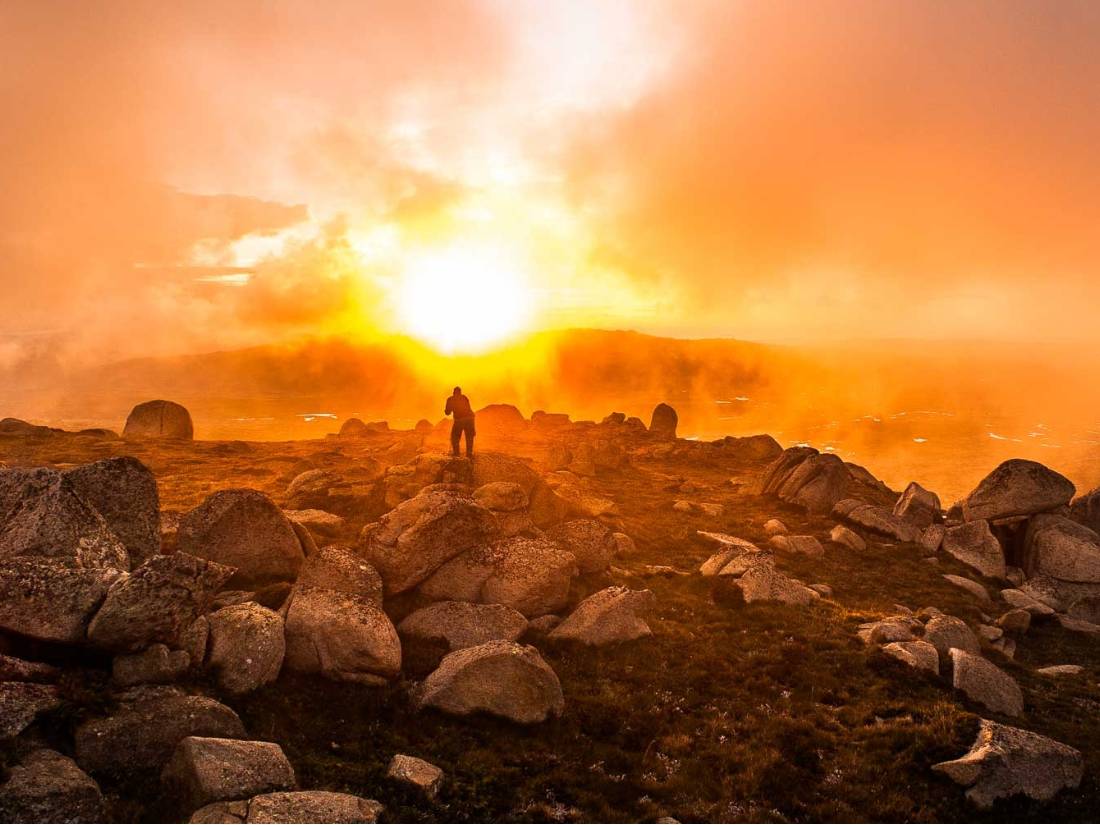 Spectacular sunrise on Etheridge ridge |  <i>Mike Edmondson</i>