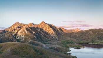 Expedition Vessel Odalisque in Bramble Cove, Port Davey