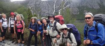 Group on the Overland Track