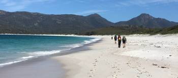 Walking on Wineglass Bay | Michael Hall