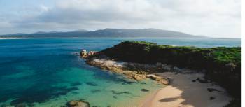 Tip of the point at Killiecrankie Beach | Stu Gibson