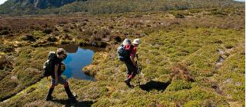 Trekking through pristine landscape in the Walls of Jerusalem National Park | Don Fuchs